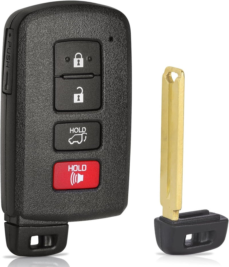 Keyecu Replacement Smart Remote Car Key Fob for Toyota RAV4 2013-2018 HYQ14FBA 281451-0020G 89904-0R080 89904-42070 314.3MHz 4Buttons - Image 5